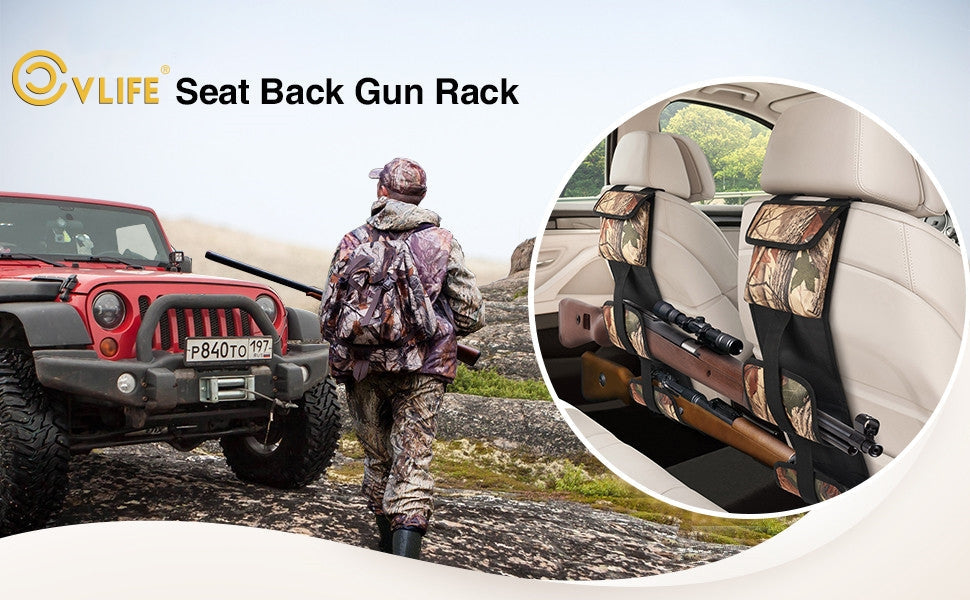 CVLIFE Seat Back Gun Rack