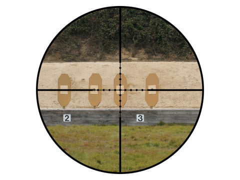 3x Min Magnification Rifle Scope
