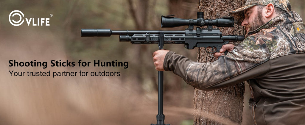 Shooting Rest Tripod for Rifles Shooting Sticks for Hunting