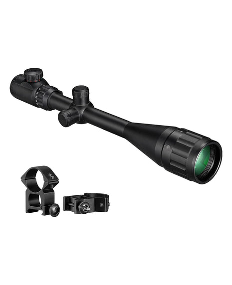 CVLIFE FoxSpook Hunting Rifle Scope 6-24x50 AOE Red and Green Illumina