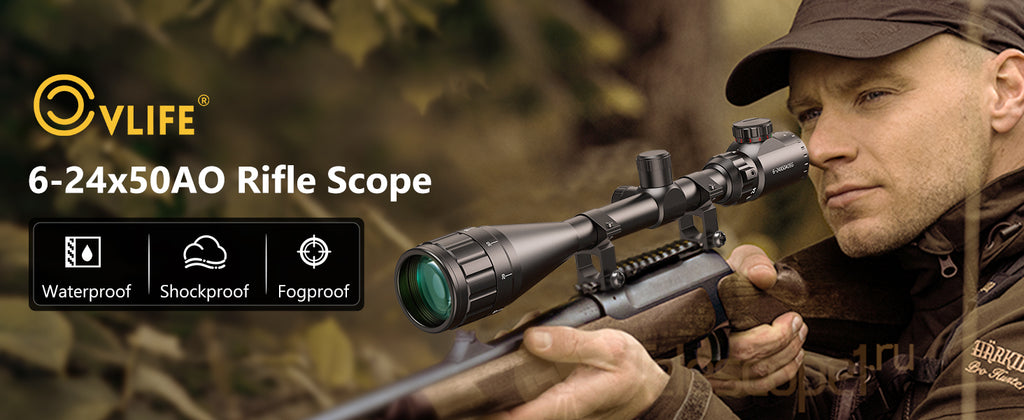 CVLIFE 6-24x50AO Rifle Scope