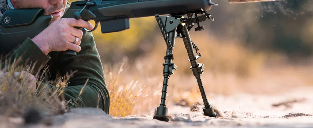 6-9 Inches Rifle Bipod for Outdoors