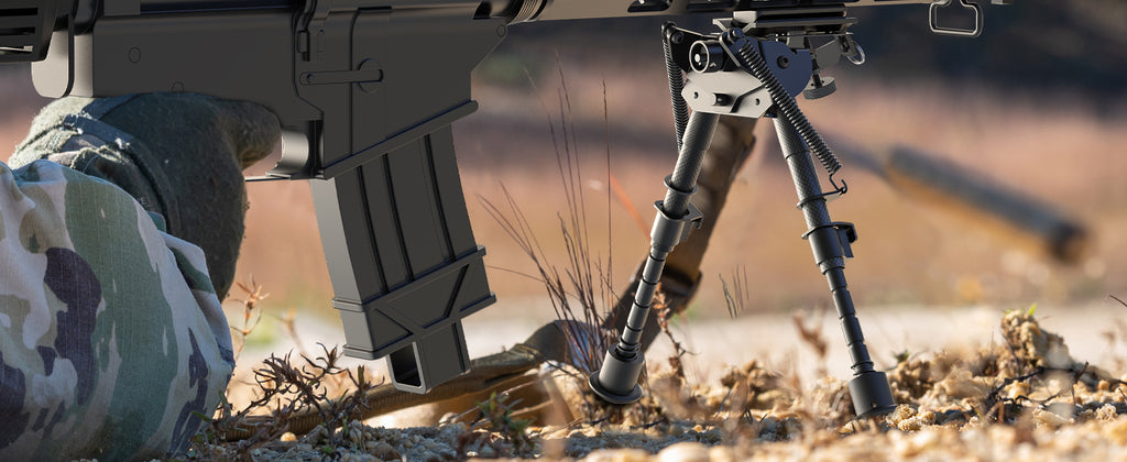 Mlok Swivel Bipod for Hunting and Shooting