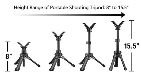 8-15.5 Inches Full Height Adjustable Tripod