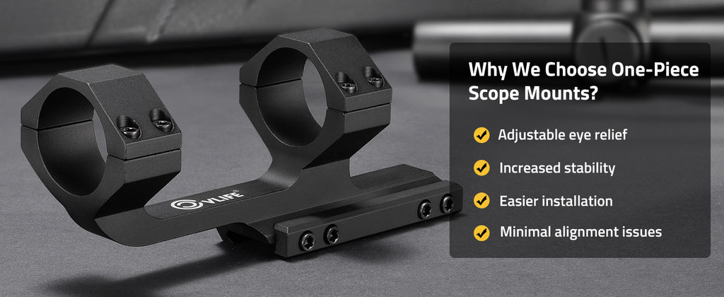 Why Choose One-Piece Scope Mounts?