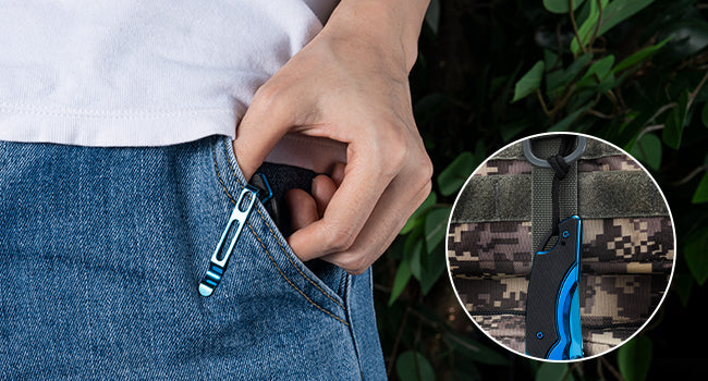 Easy to Carry Pocket Knife with Clip