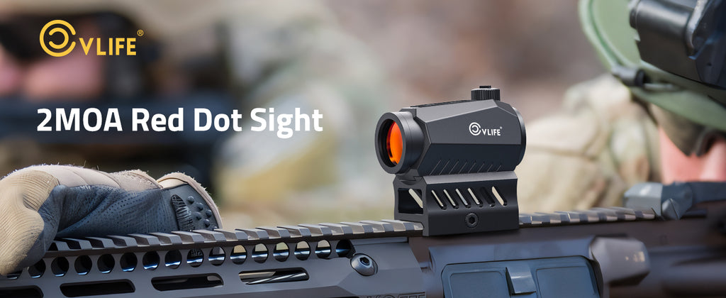2MOA Red Dot Sight for Picatinny Rail