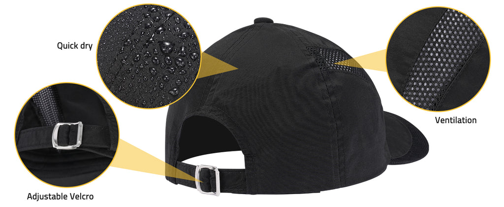 adjustable quick dry outdoor cap for men and women