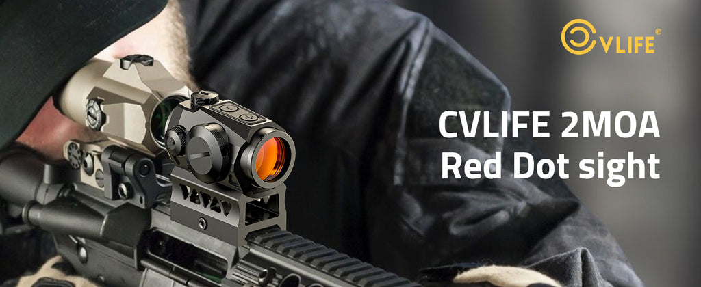 CVLIFE Red Dot Sight 1x20mm 2MOA Reflex Sight