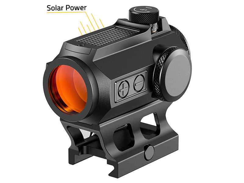Solar Powered red dot sight for hunting