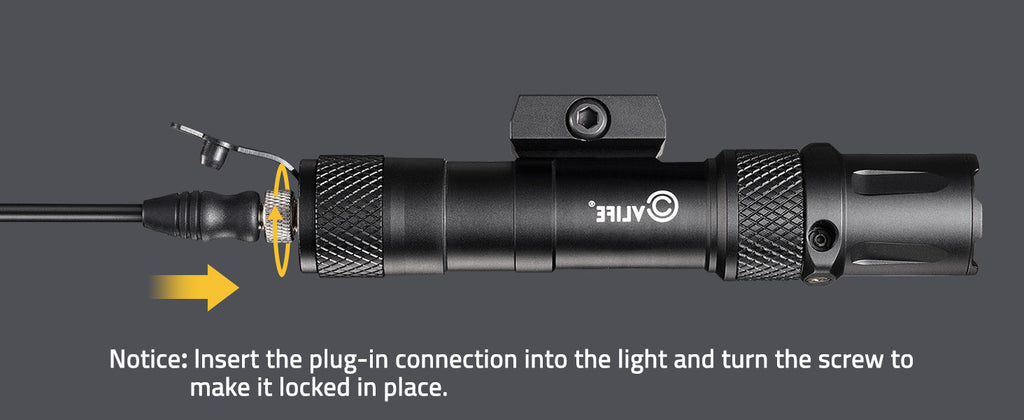 Easy to Charge Tactical Flashlight