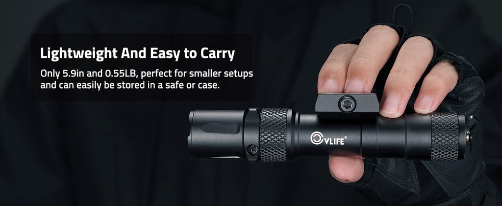 Lightweight and Easy to Carry Tactical Flashlight