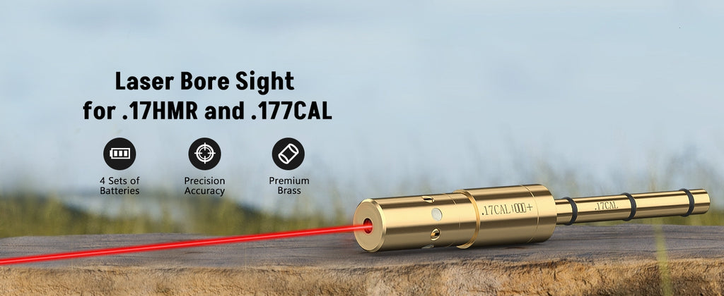 Laser Bore Sight for .17HMR/.177 Cal