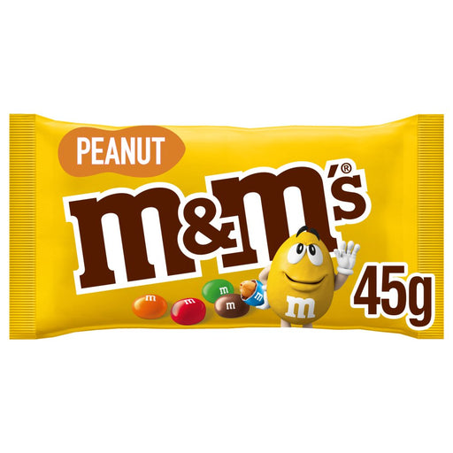 M&M's Crunchy Peanut & Milk Chocolate Bar 34g, Case of 24 Chocolate -  British Hypermarket-uk M&M's