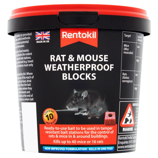 Rentokil Rodine Rat & Mouse Killer 2 Sachets - Tesco Groceries