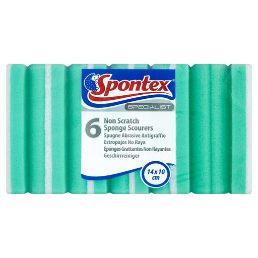  Spontex Heavy Duty Super Absorbent Sponge Scourers, Pack of 2 :  Health & Household