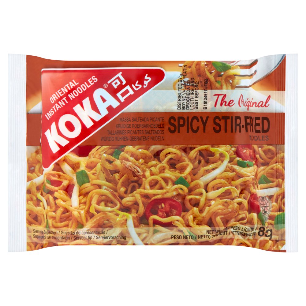 Koka Spicy StirFried Original Instant Noodles, 85g —