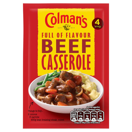 Colman s Chicken Casserole 40g BritishGram