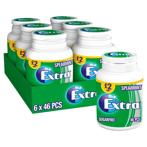 Airwaves Menthol & Eucalyptus Sugar Free Chewing Gum Bottle 46 Pieces —