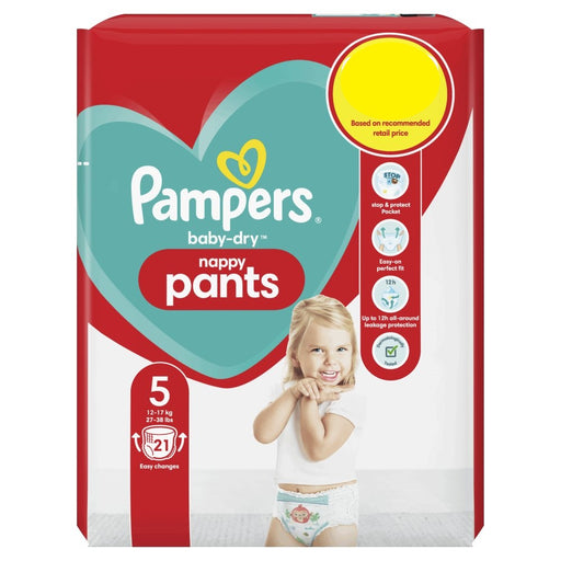 P&G launches Pampers Baby-Dry Pants