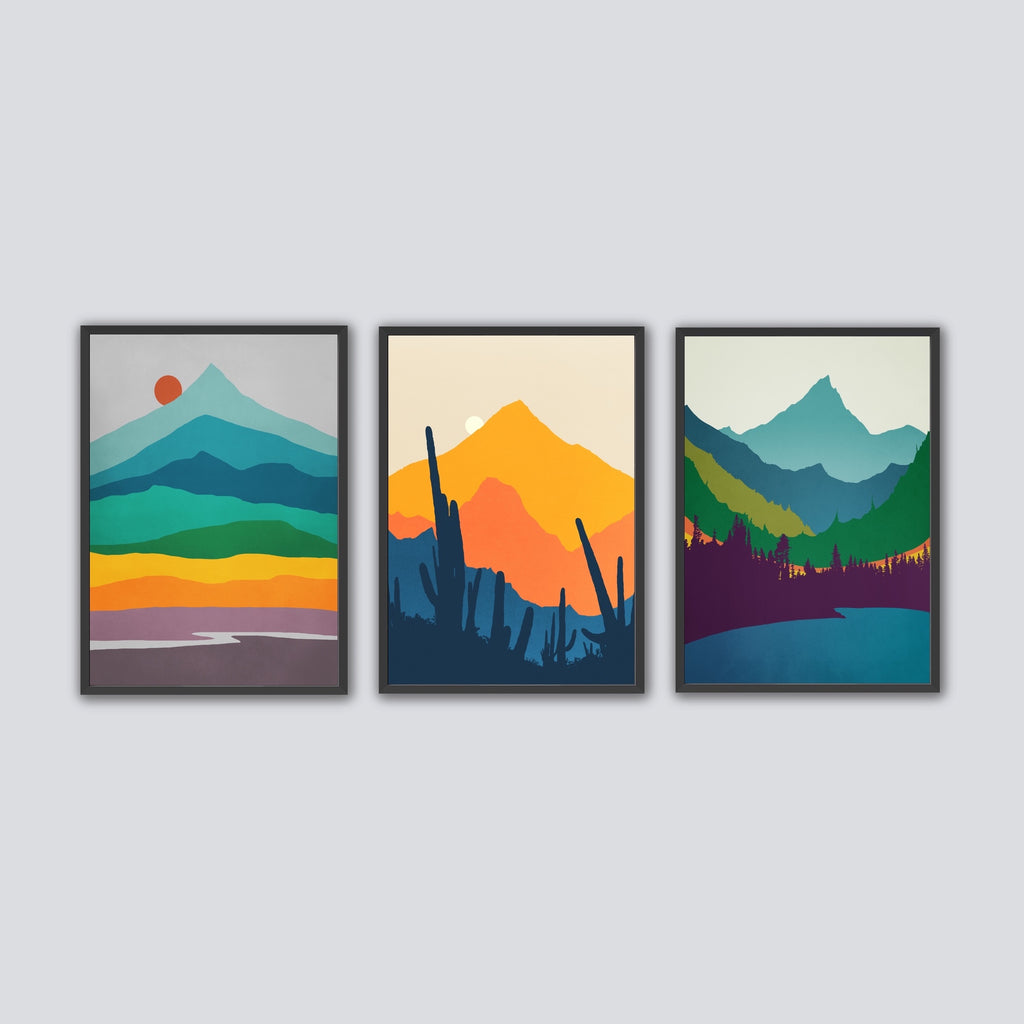 wall art print sets