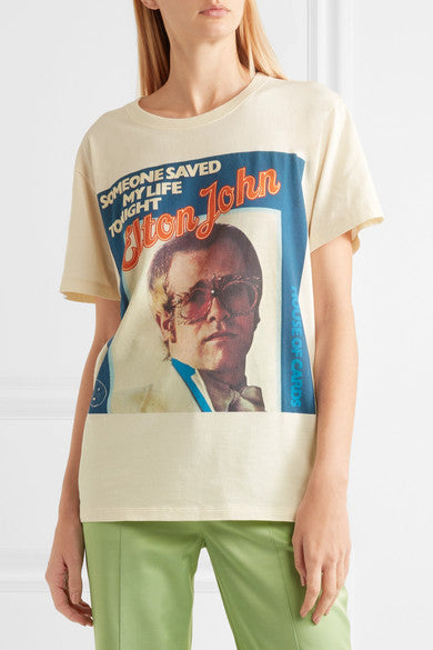 希少! GUCCI グッチElton John エルトンジョン コラボtシャツ