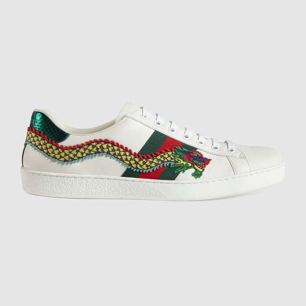 gucci blue dragon sneakers