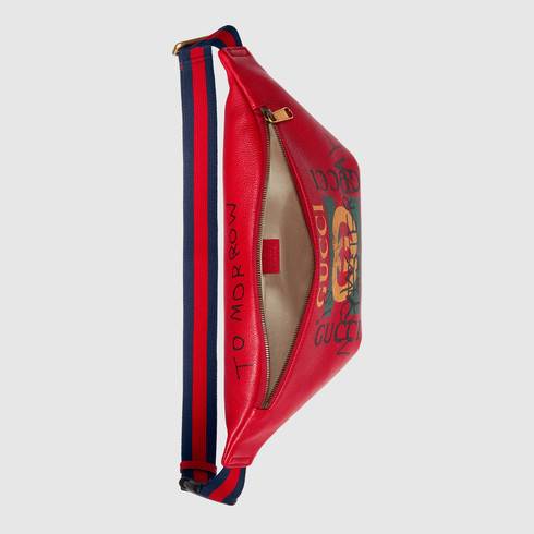 gucci coco capitan belt bag red