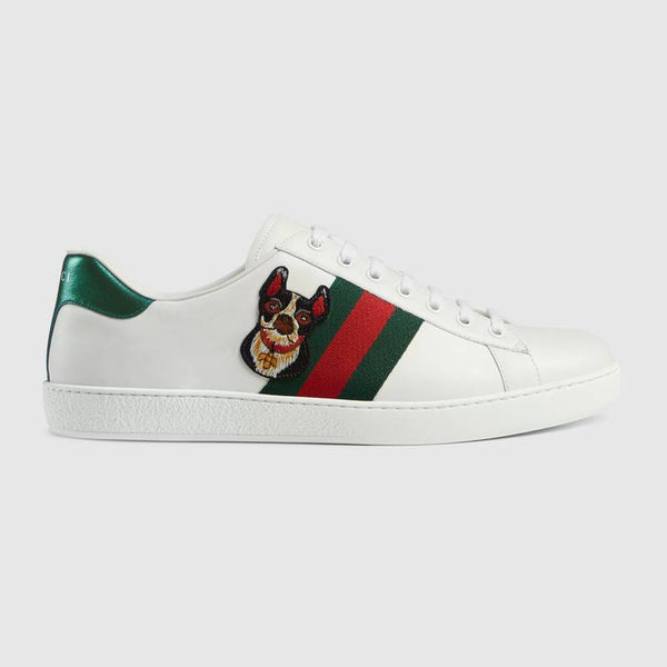 Gucci Ace embroidered Dog sneaker 