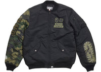 bape undefeated bomber jacket