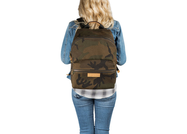 supreme lv camo backpack