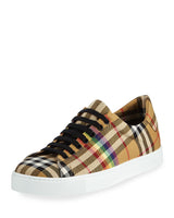 rainbow burberry sneakers