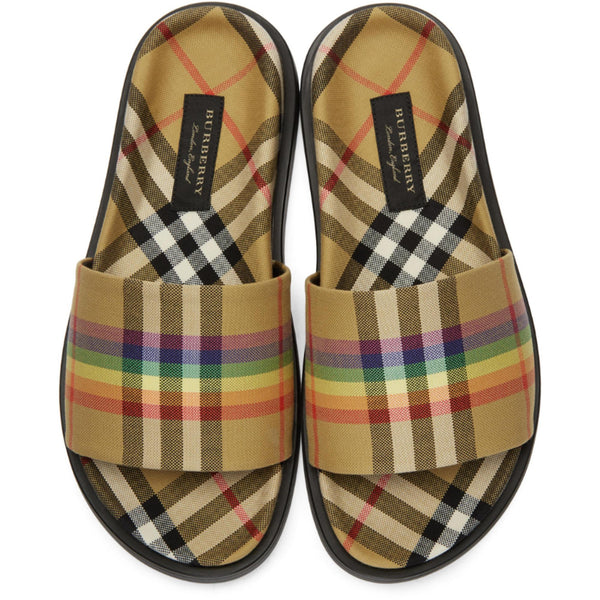 burberry ashmore slides