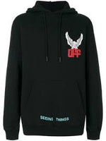 off white black hoodie seeing things