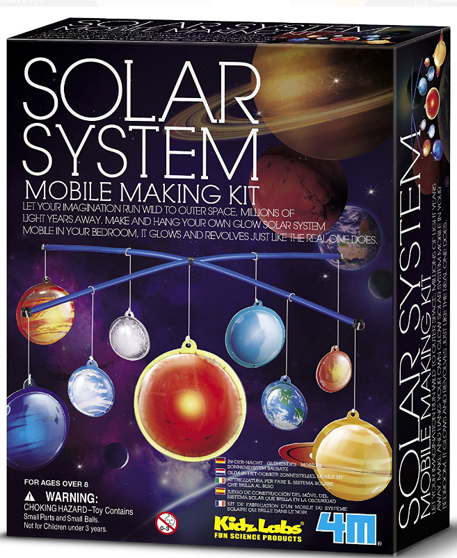 Glowing Solar System Mobile Making Kit The Science Museum Of Minnesota