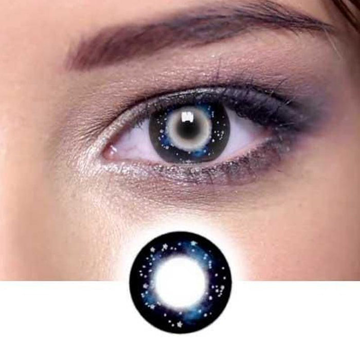 double pupil contact lense