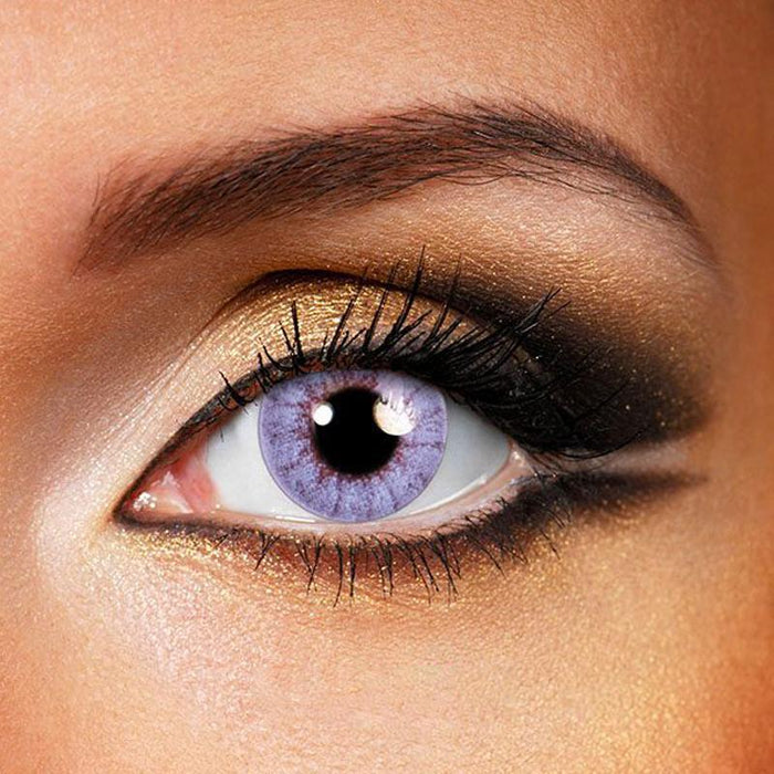 amethyst color lens