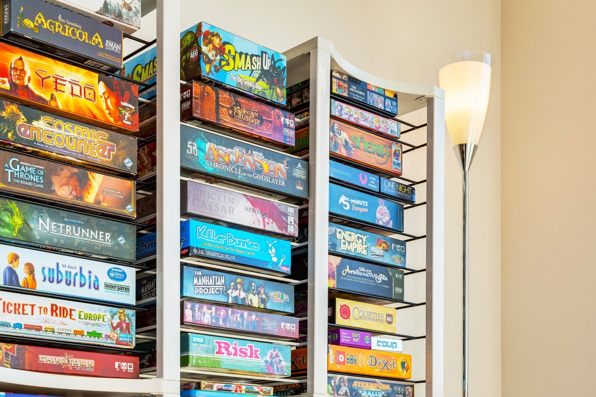Turn Board Games to Display Books  Board Game Storage 🎲🃏 