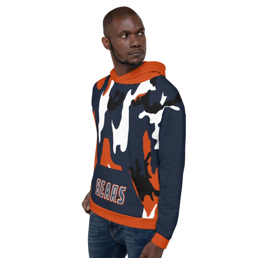 chicago bears camo sweatshirt