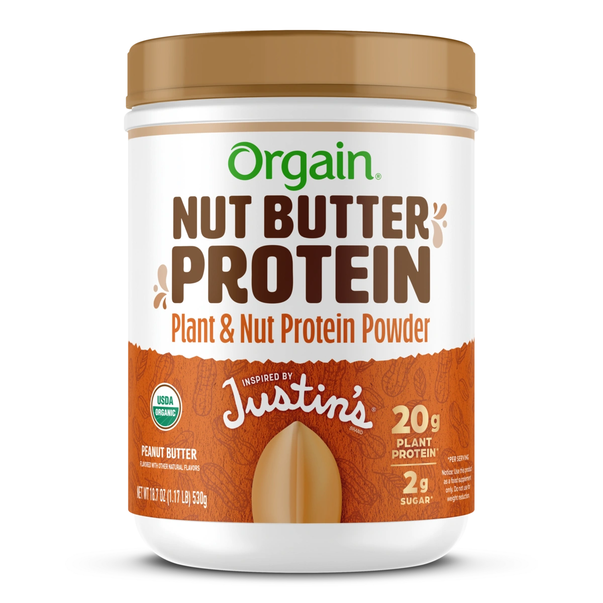 Nut Butter Protein Powder - Peanut Butter