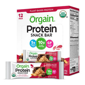 Organic Protein Bar - Peanut Butter Chocolate Chunk - Orgain - Quest Double Chocolate Chunk Protein Bars