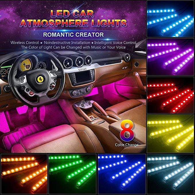 Buy Two Free Shipping Led Multi Color Car Interior Lights
