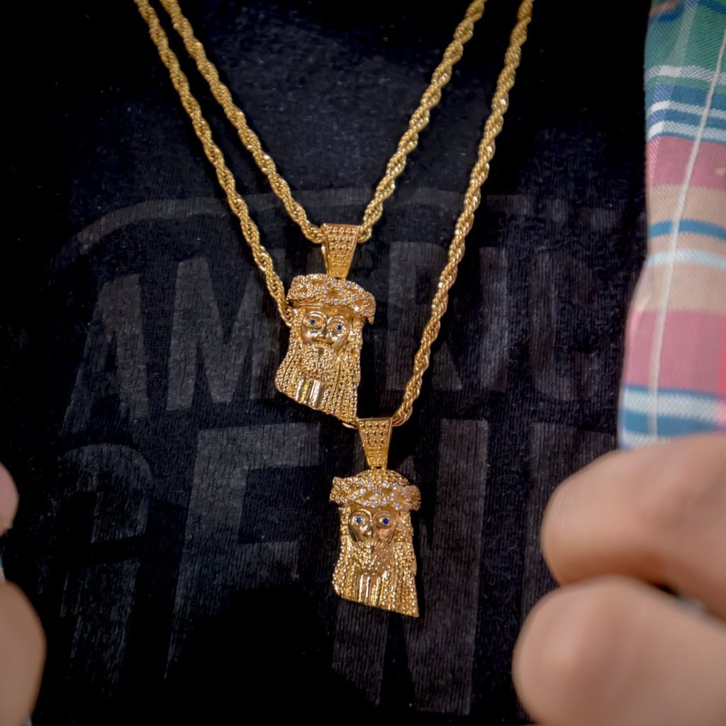 ブランドGHOSTGHOST  JESUS PIECE NECKLESS GOLD 新品未使用品