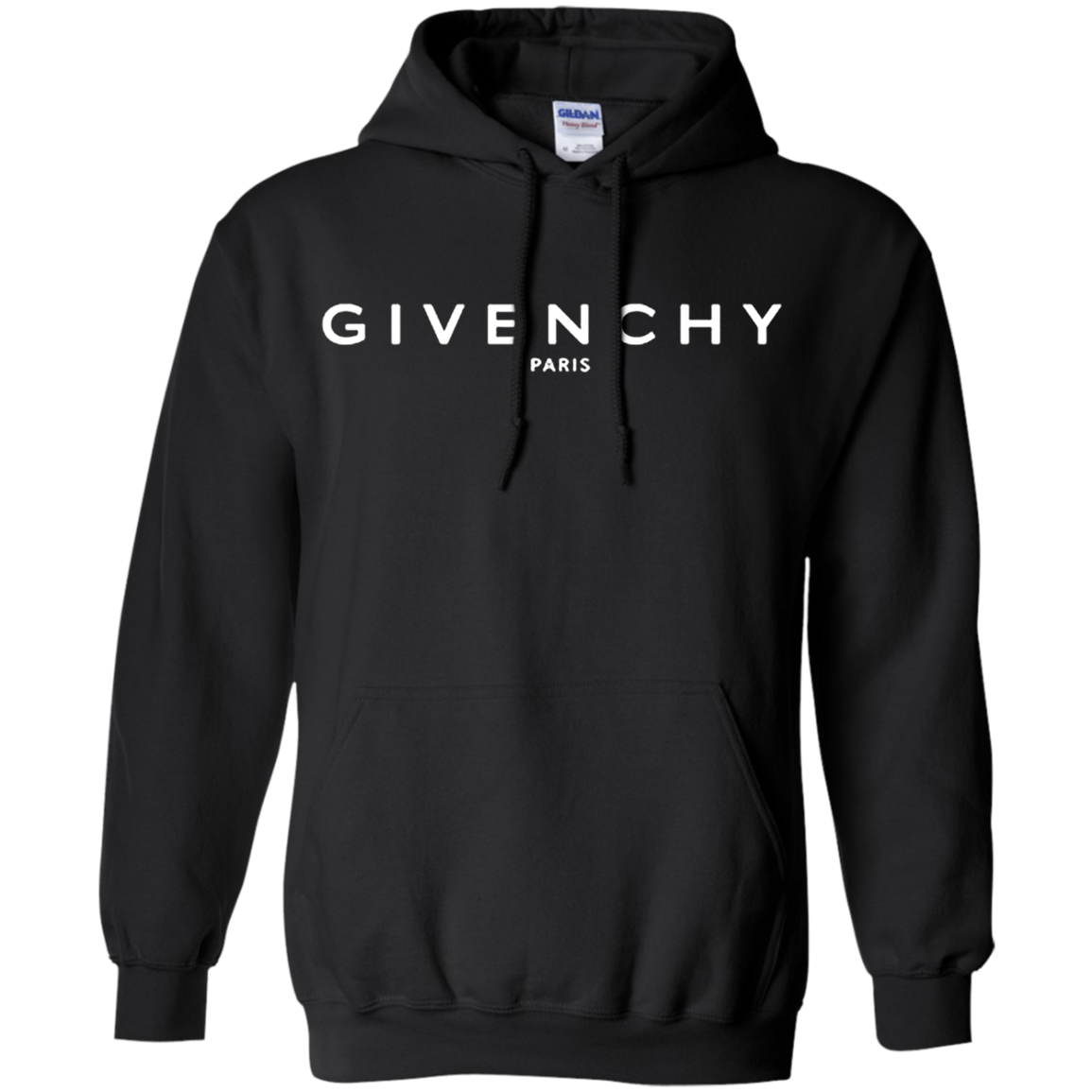 blurred givenchy paris hoodie