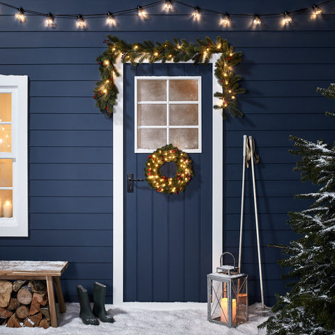 Weihnachtsbeleuchtung Batterie Außen Lights4funde