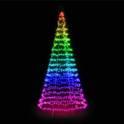 2er Set Fairybell LED Weihnachtsbaum Figuren warmweiß außen –