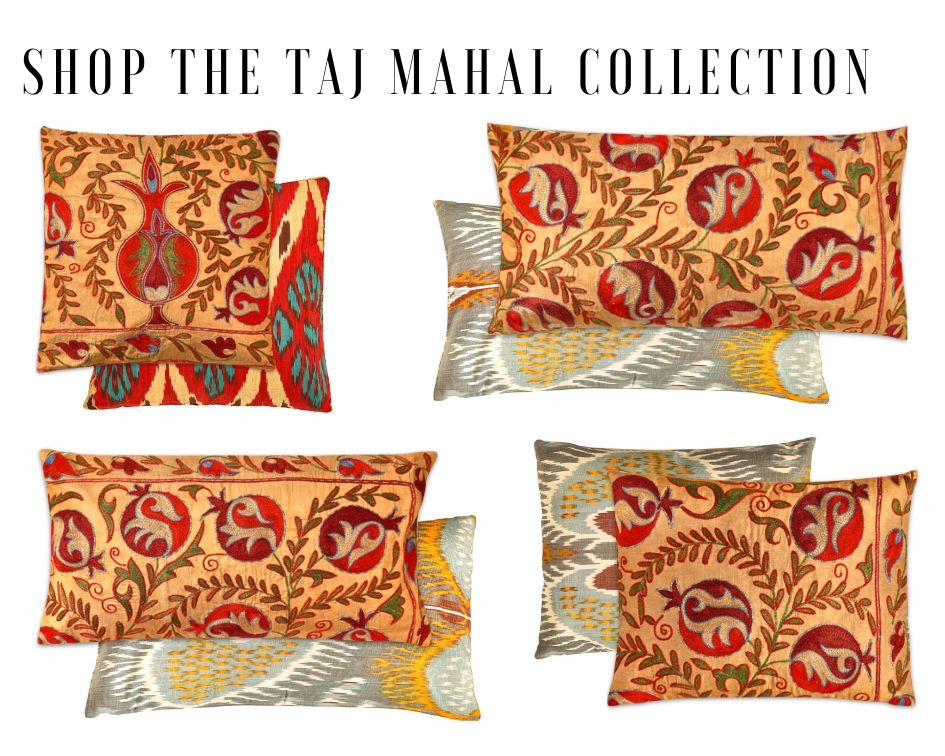 suzani cushion collection