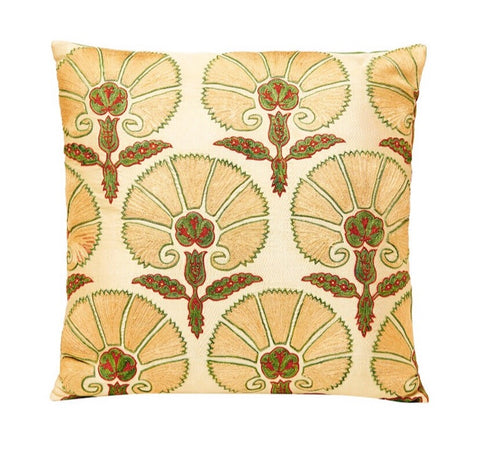 Ottoman Flower Style Double sided Luxury Cushion