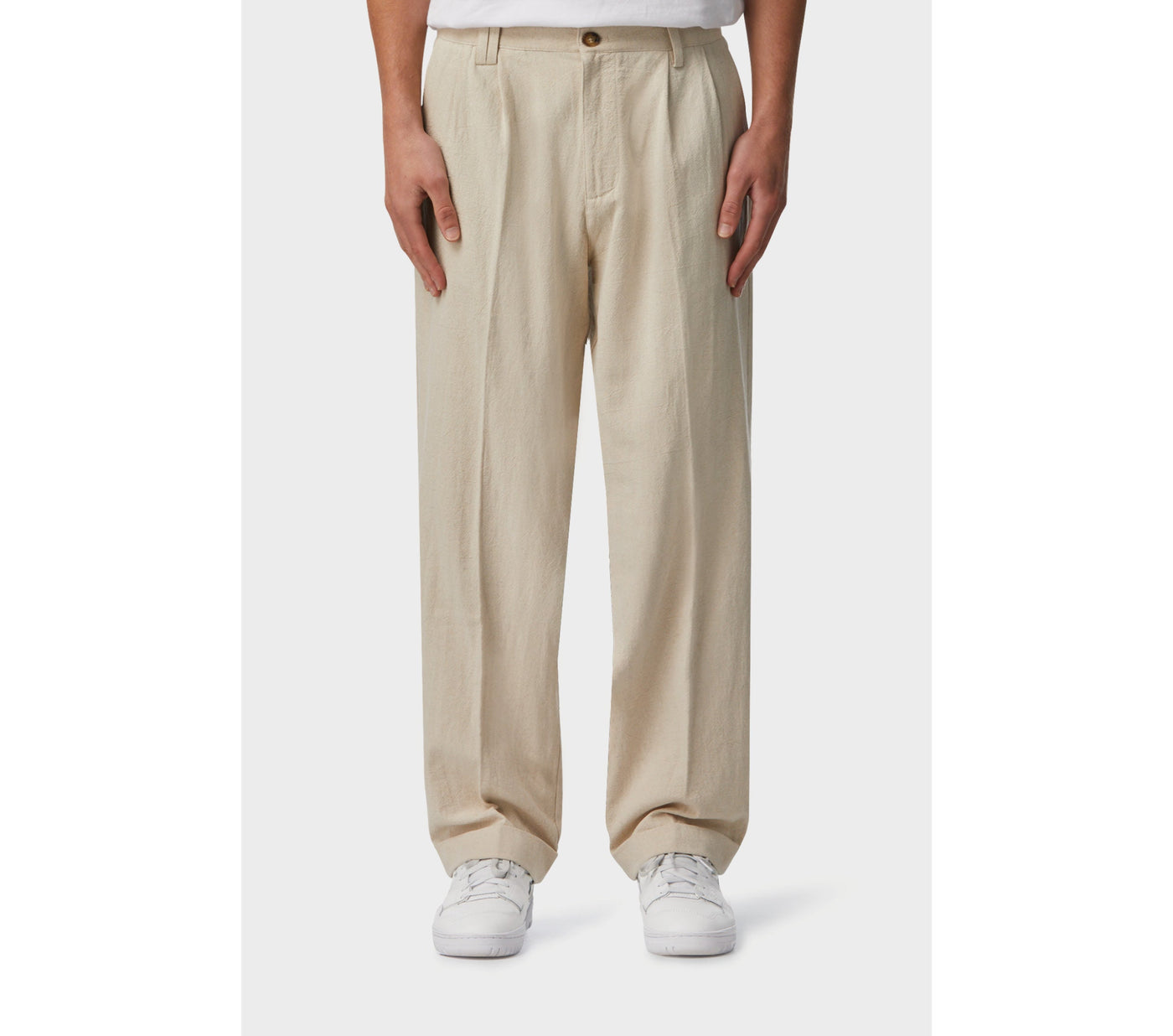 NOAH High Waisted Linen Pants