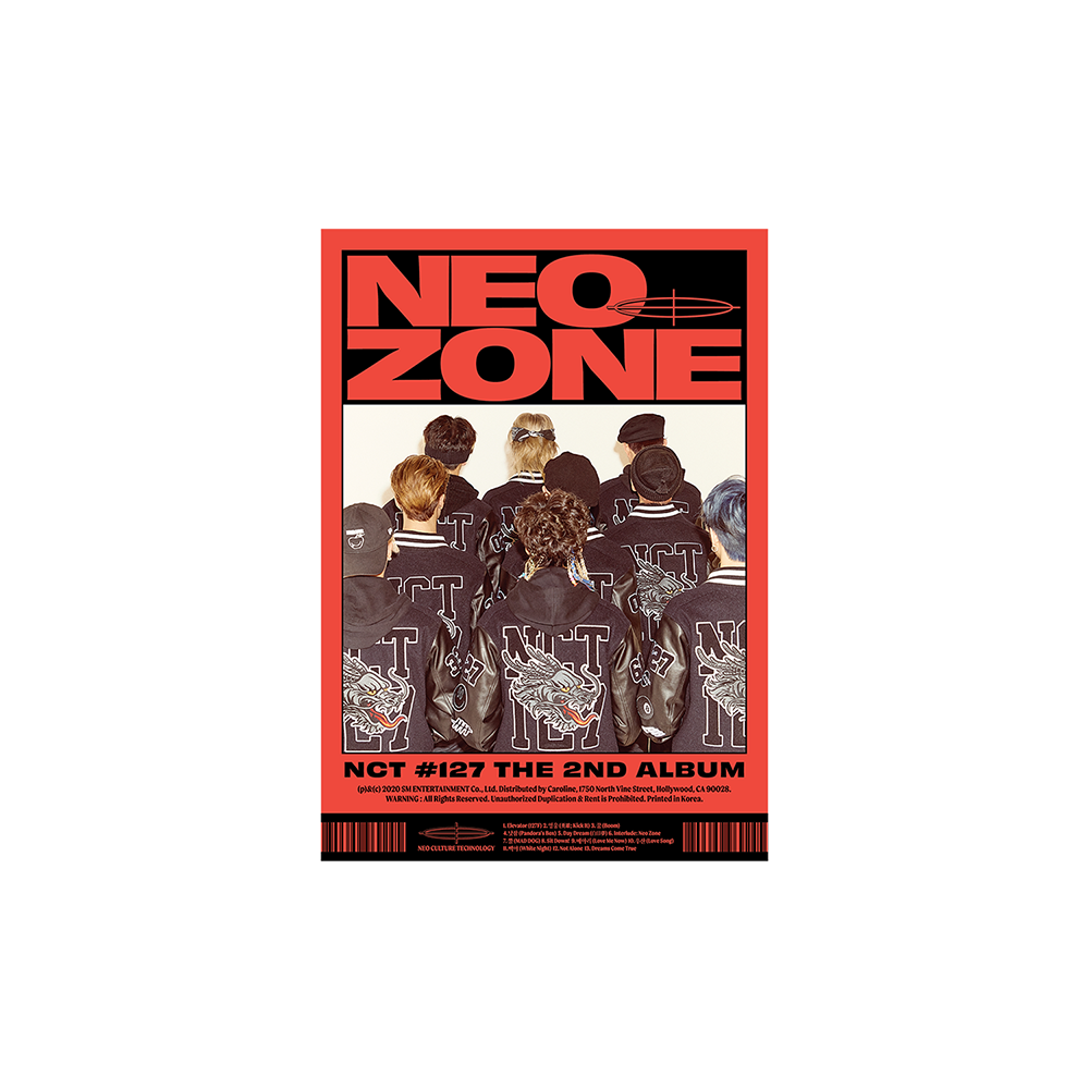 The Second Album Nct 127 Neo Zone C Ver Cd Digital Album Nct 127 Official Store